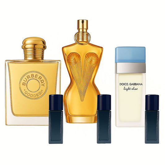 LES 3 MERVEILLES ( Goddess EDP – JPG Divine – Light Blue )