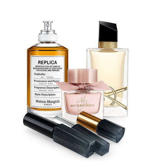 L'HÉRITAGE ( My Burberry Blush+YSL Libre+ Maison Margiela-Jazz Club ).