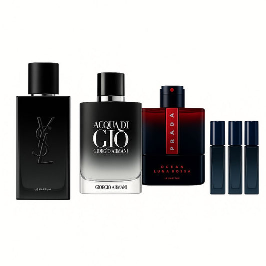 Le Pacte ( MYSLF – Acqua di Giò – Luna Rossa Ocean )